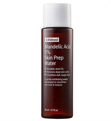 Мягкий тоник-эксфолиант с миндальной кислотой By Wishtrend Mandelic Acid 5% Prep Water, 30 мл